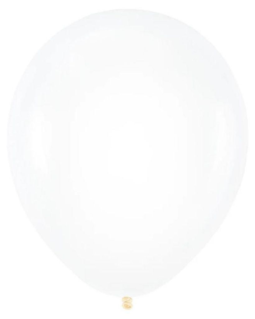 50 Luftballons Transparent 30cm Produktbild 