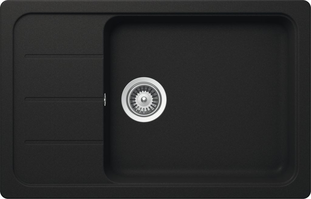 SCHOCK Spüle FORMHAUS D-100LS in ONYX