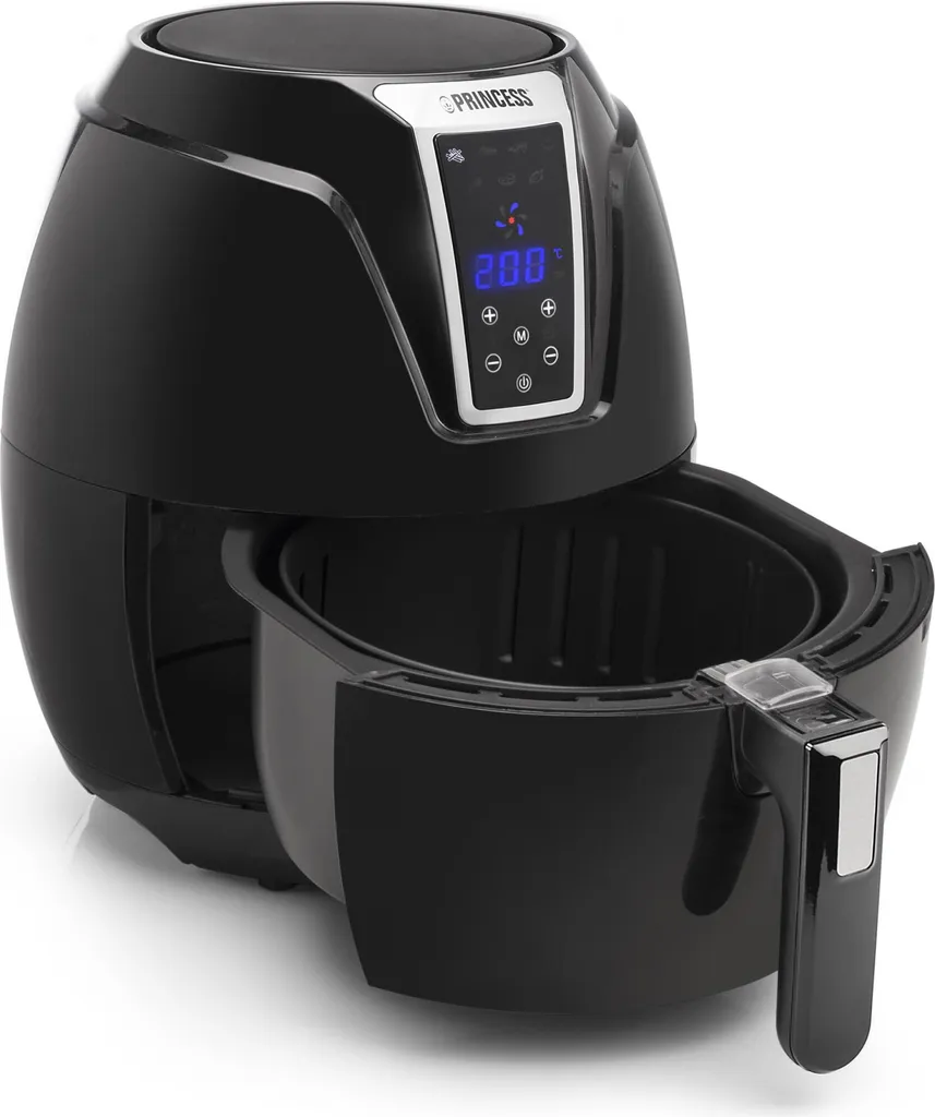 Princess 182021 Aerofreidora Digital XL - Friggitrice ad aria - 3,2 l - 0,8 kg - 80 °C - 200 °C - 5 persone (01.182021.01.001)