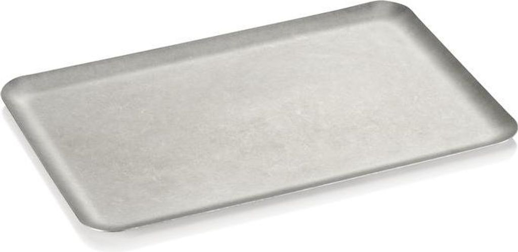 10x Burgertablett STEEL & STYLE HERITAGE, 30 x 20 x 1 cm, Chromnickelstahl 18/8