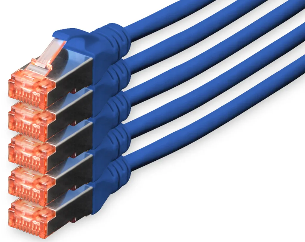 Cavo Patch DIGITUS Cat 6 S/FTP 20m Grigio - Set 5 Pezzi Offerta - 4