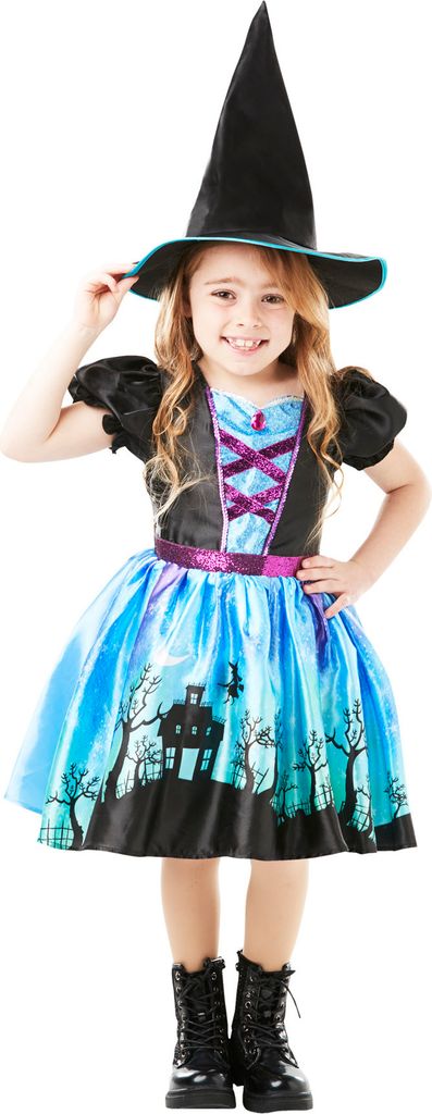 Kids Moonlight Witch Costume - Size L Produktbild 