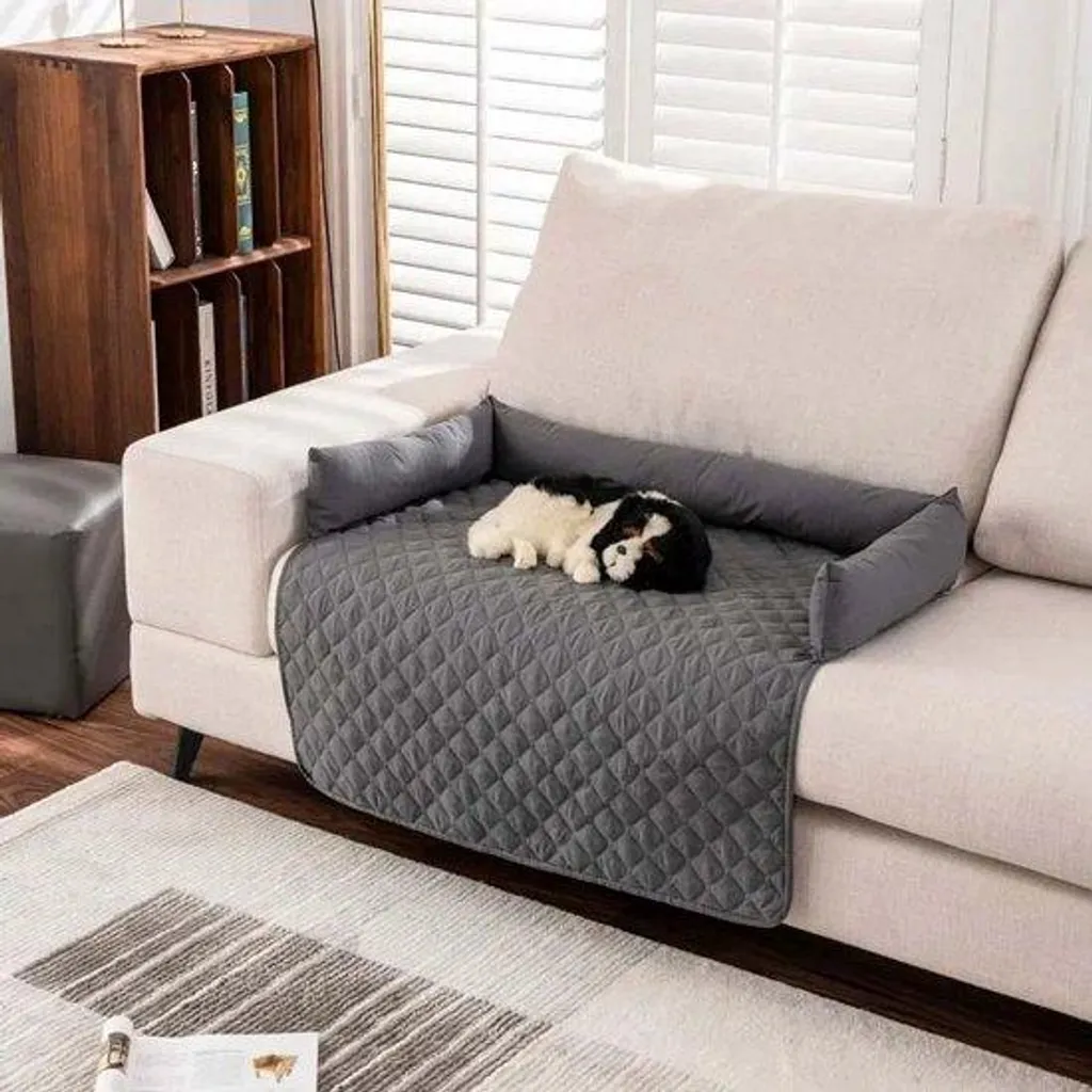Piscine pour chien souple et pliable en plastique noir imperméable