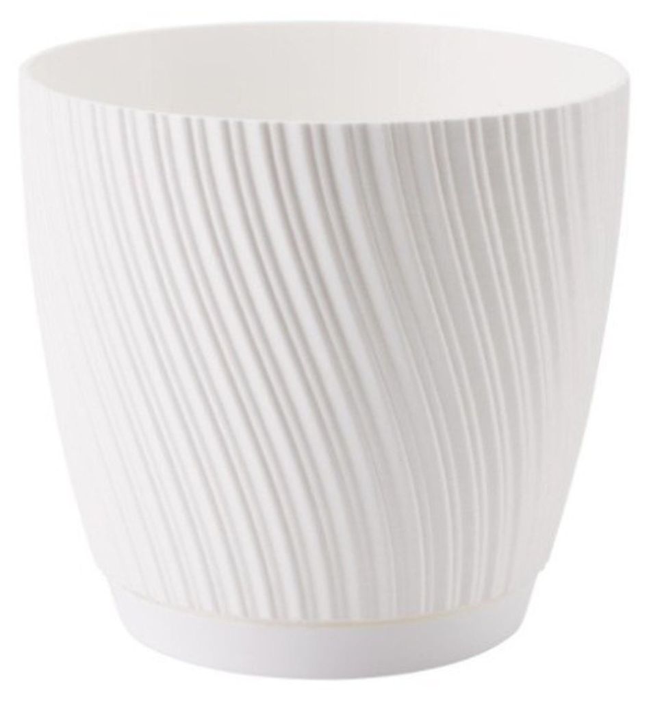 KADAX vaso da fiori con piattino "Tubas", vaso da fiori, Immagine del prodotto 