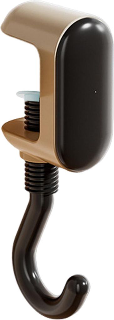 Schreibtischhaken, einstellbare Dichtheit, vielseitiger Wandhaken aus Kunststoff, stanzfrei, spurlos, faltbar, tragbares Lagerregal