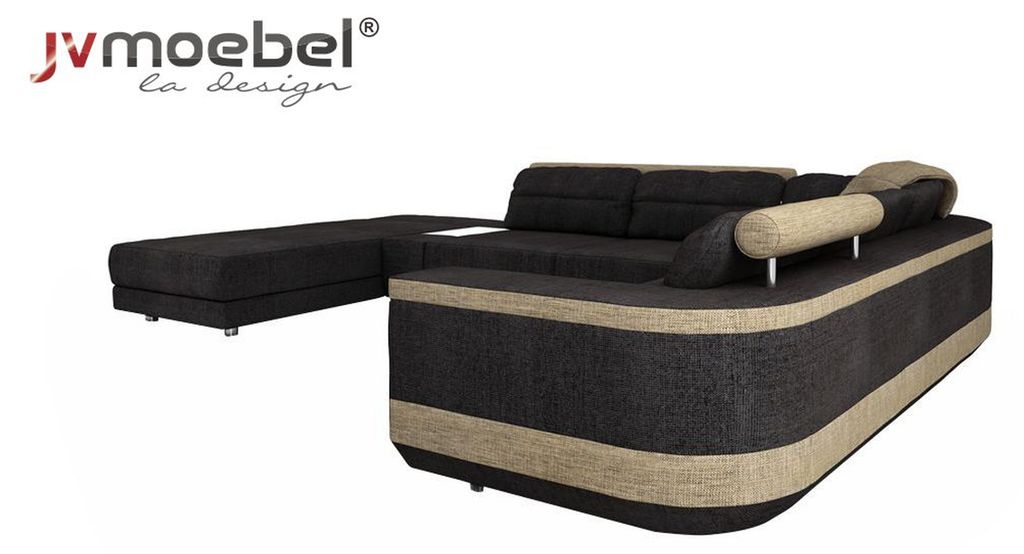 Design Couch Ecksofa Wohnlandschaft Sofa U Form Polster Couchen Textil Couchen