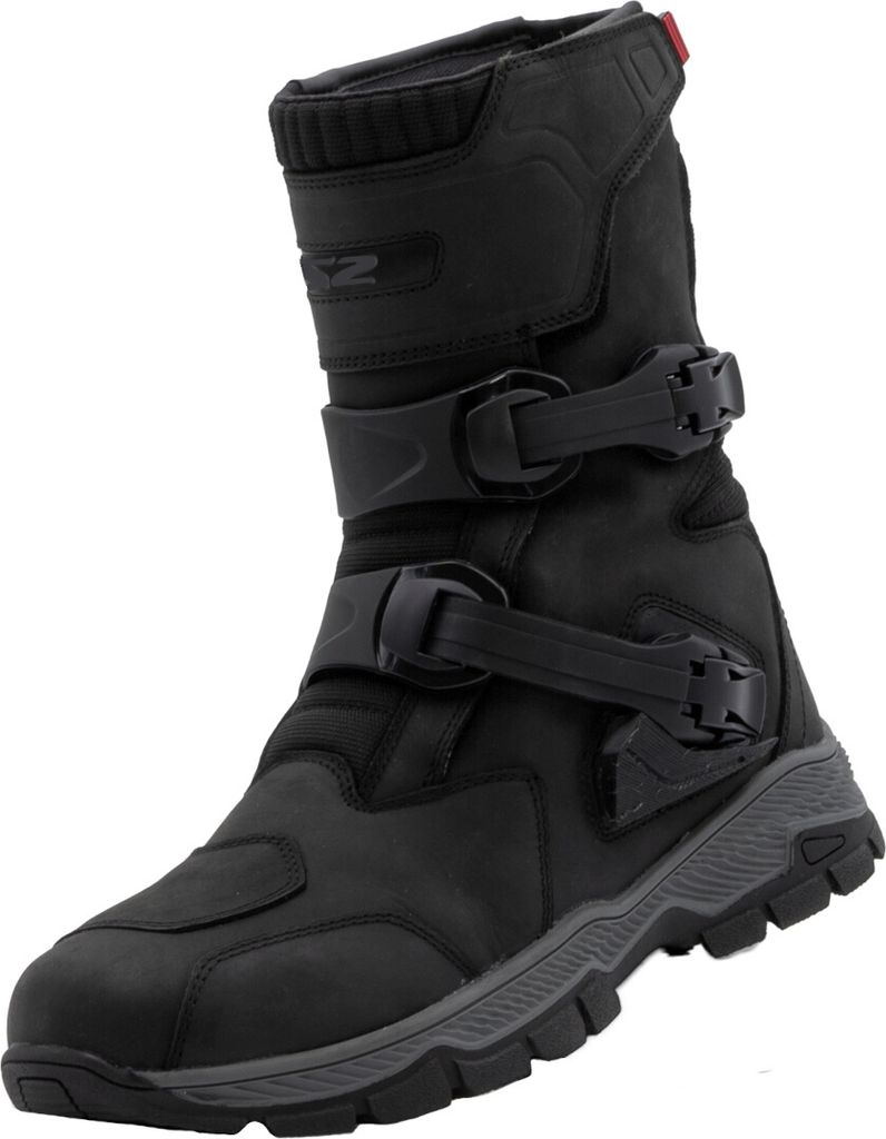 LS2 Adventure wasserdichte Motorrad Stiefel, schwarz, 42