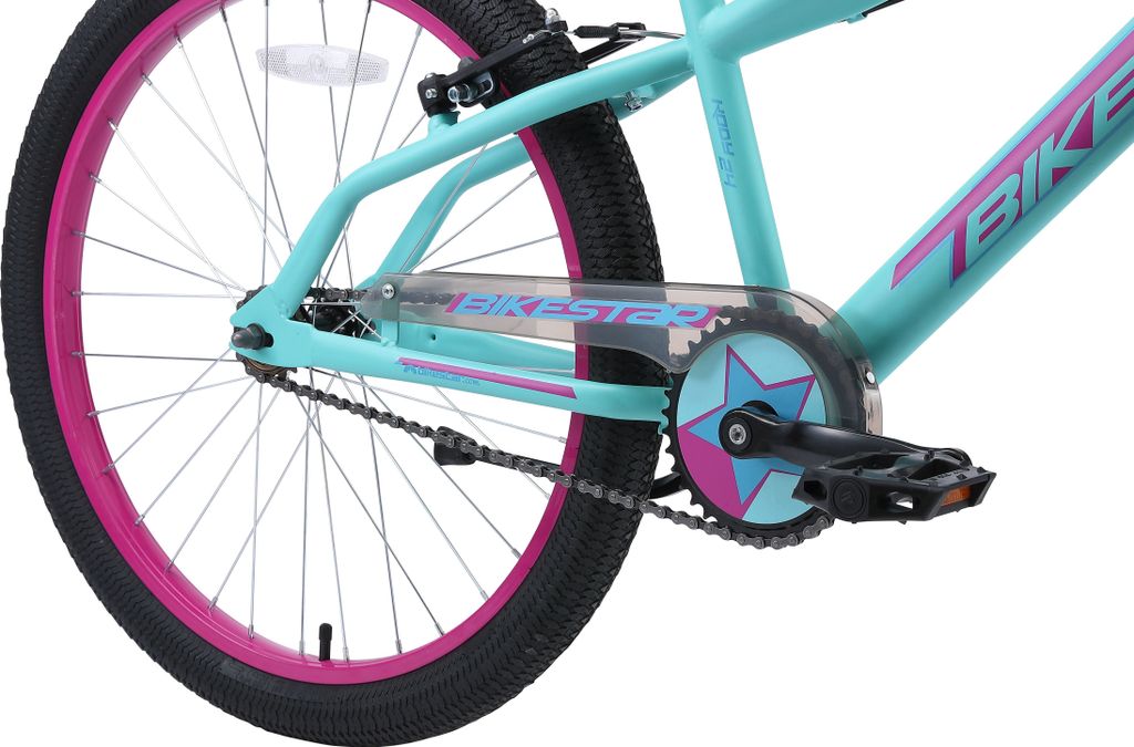 BIKESTAR Kinder Fahrrad ab 9 Jahre | 24 Zoll Urban Jungle Produktbild 6