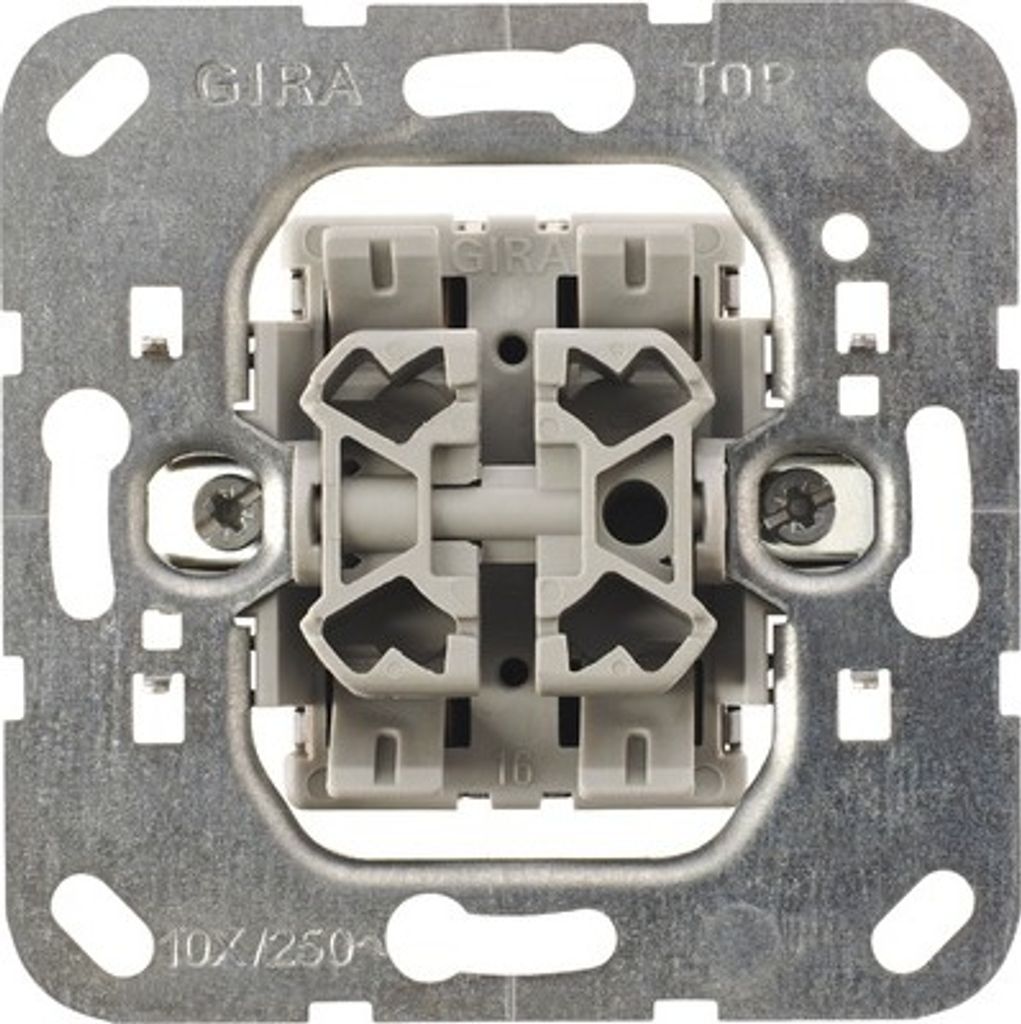Gira Doppel-Wechselschaltereinsatz 010800 Produktbild 2
