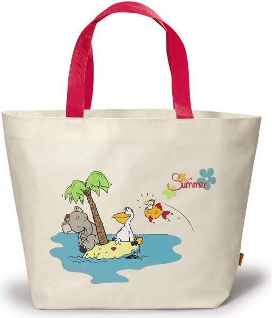 Nici Strandtasche Sommer 2014 Nylon bedruckt ca. 52x19x33cm Produktbild 