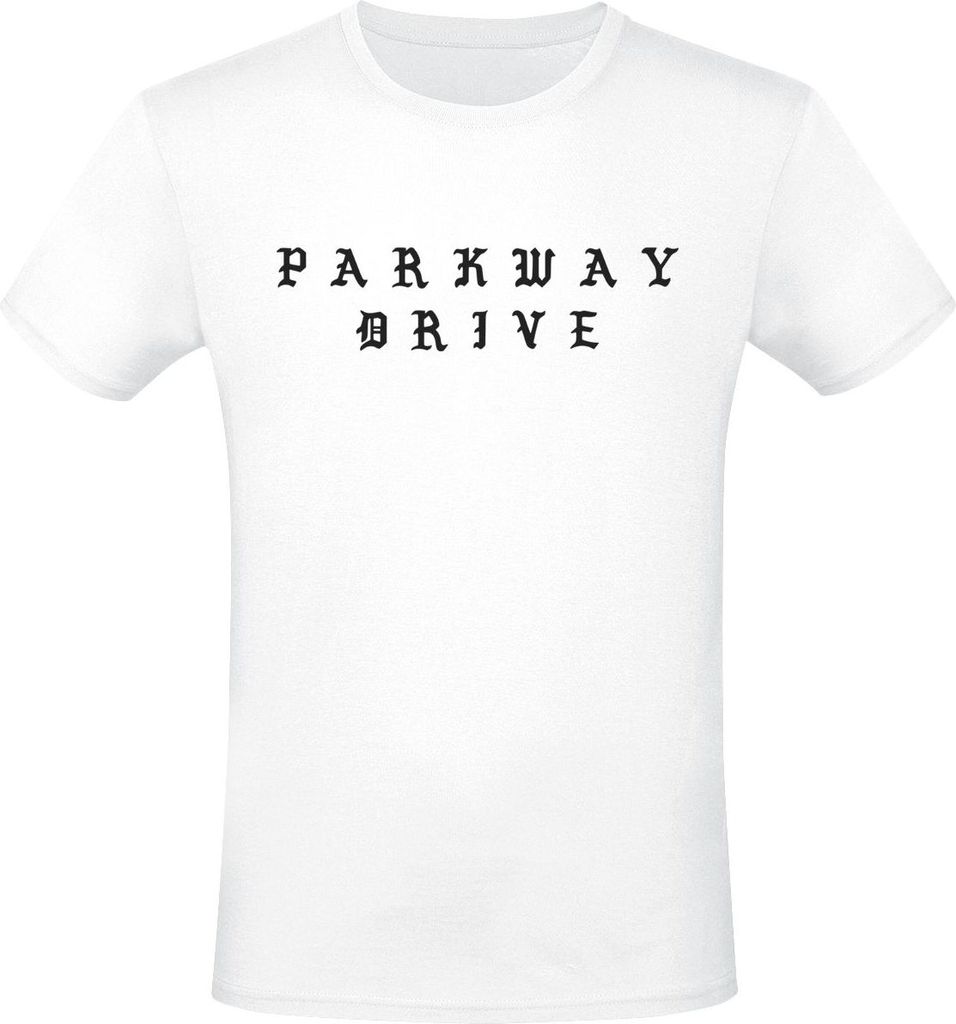 Parkway Drive T-Shirt Herren Glitch weiß M