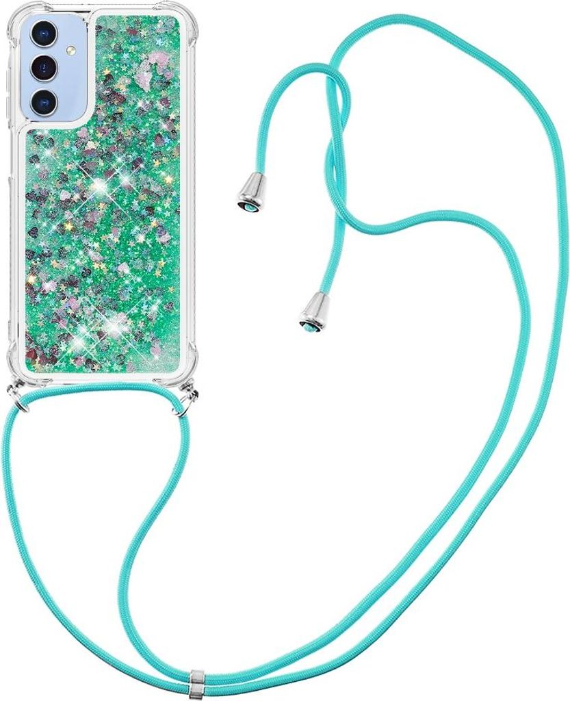 Samsung Galaxy A17 Hülle - Coverup Liquid Glitzer Back Produktbild 