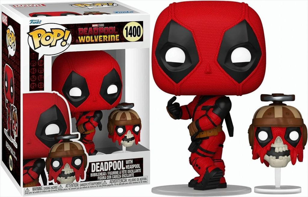 Deadpool & Wolverine - Deadpool with Headpool 1400 - Funko Produktbild 