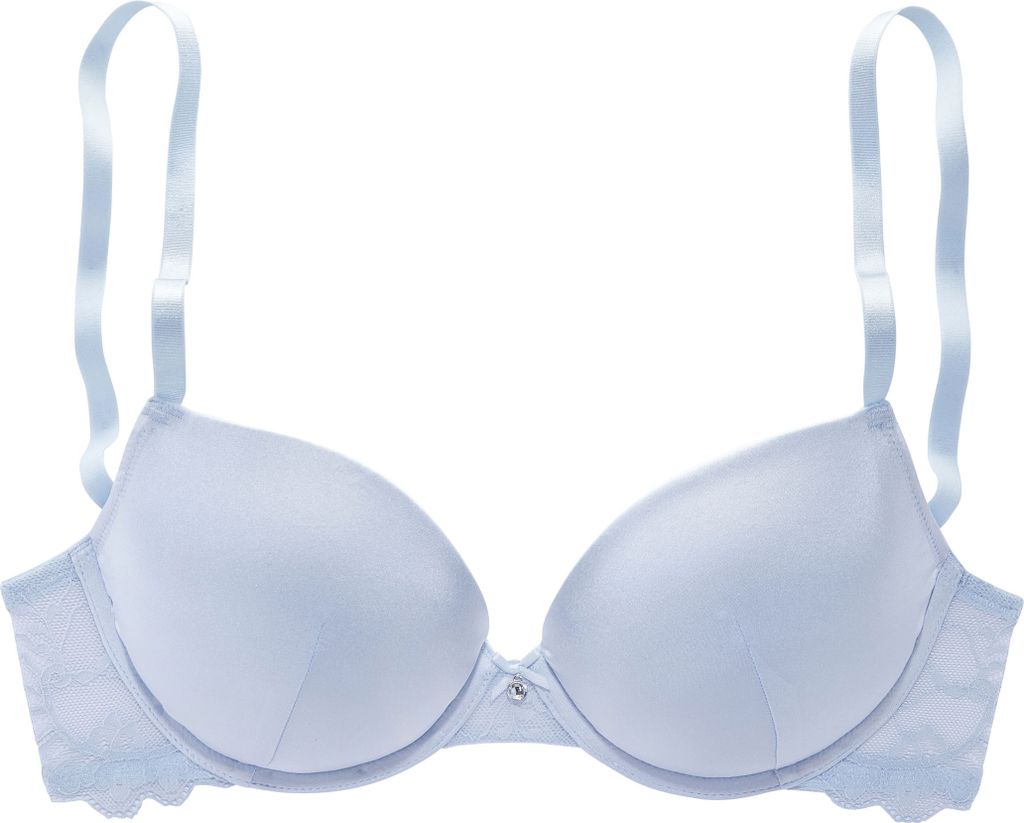 LASCANA Push-up-BH hellblau Größe 75 Cup D