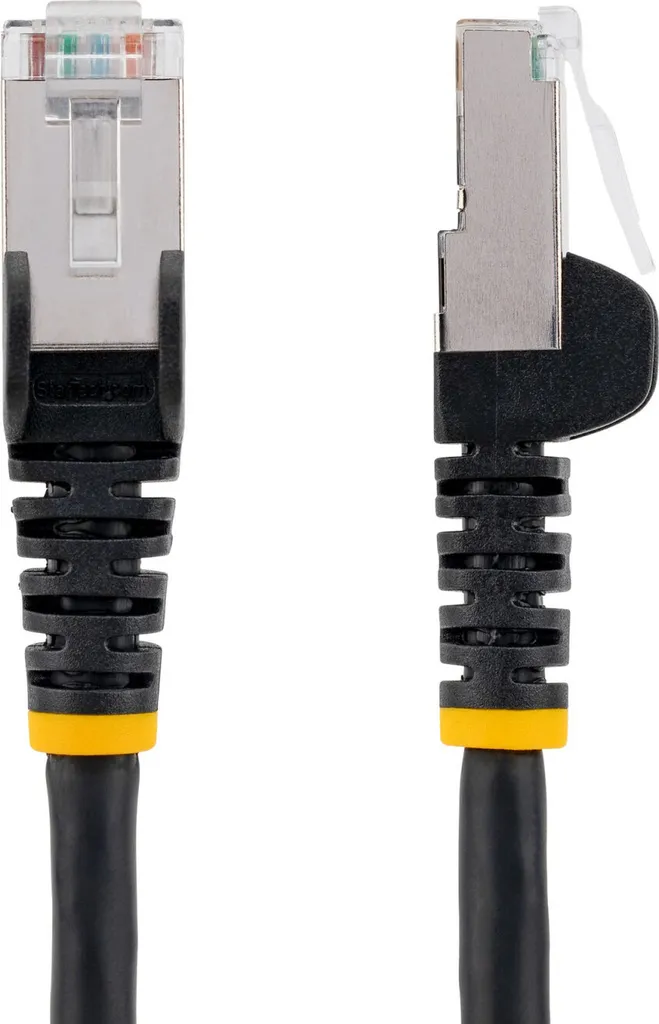 Cavo Ethernet 1m CAT6a StarTech - 10GbE S/FTP Nero LSZH Professionale - 2