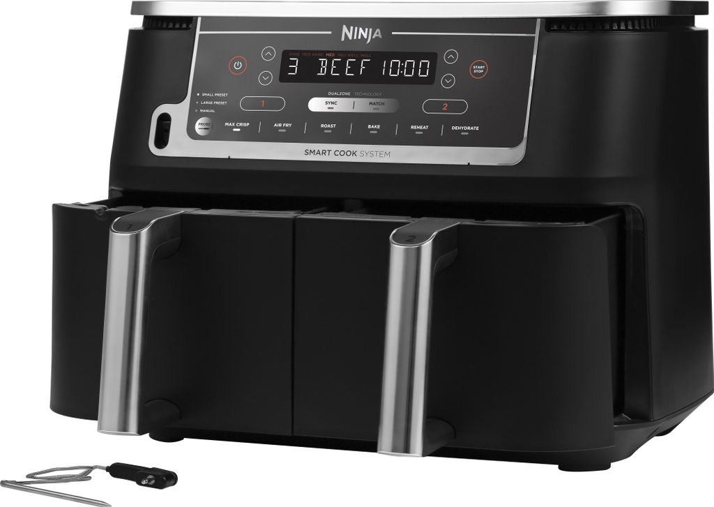 Ninja AF451EU, Teplovzdušná fritéza, 9,5 L, 4 kg, Obrázok produktu 