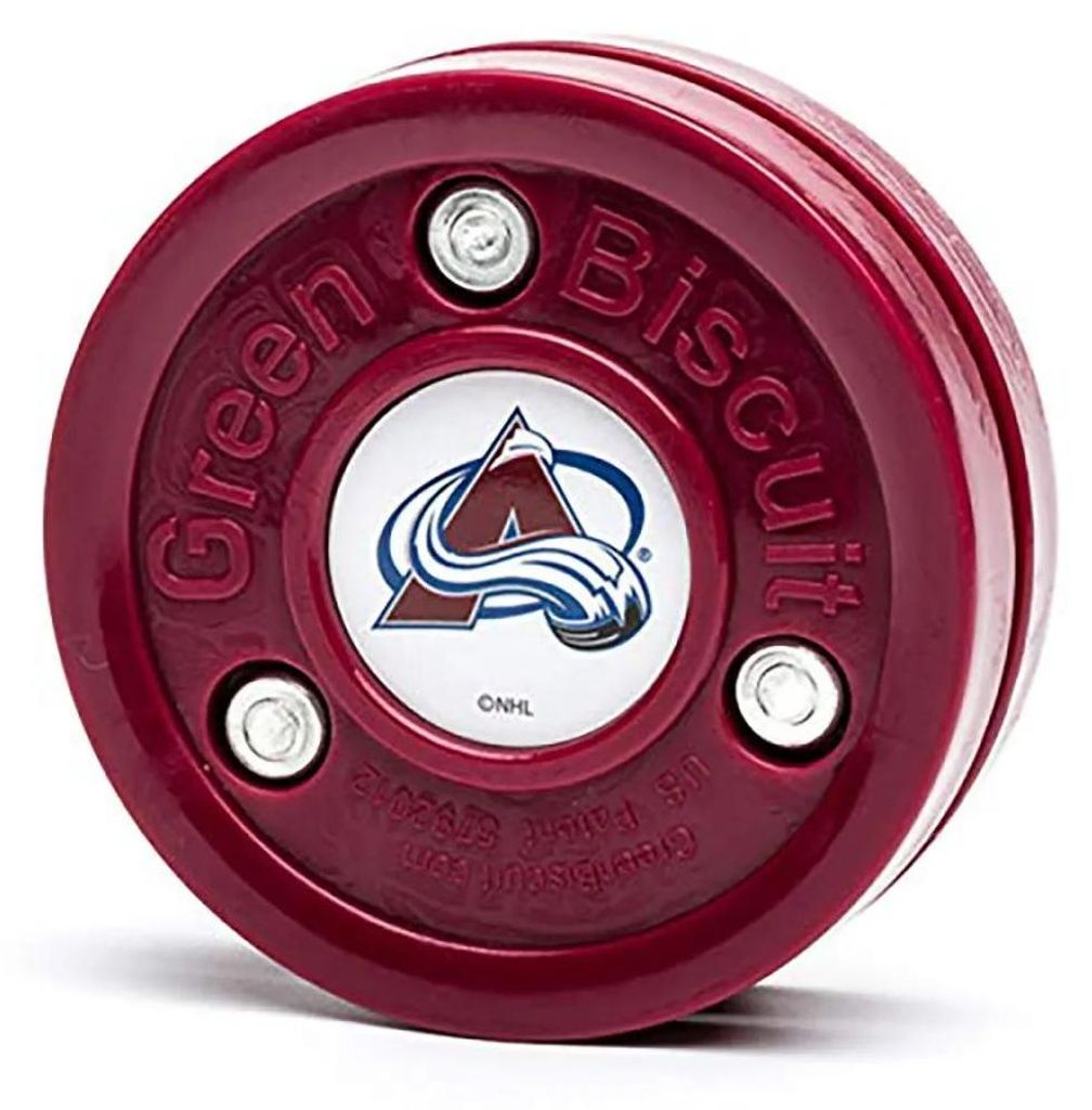 GREEN BISCUIT Trainings Puck NHL STICKHANDLING HOCKEY EISHOCKEY STRAßE NHL SKILL Teams: Colorado Avalanche