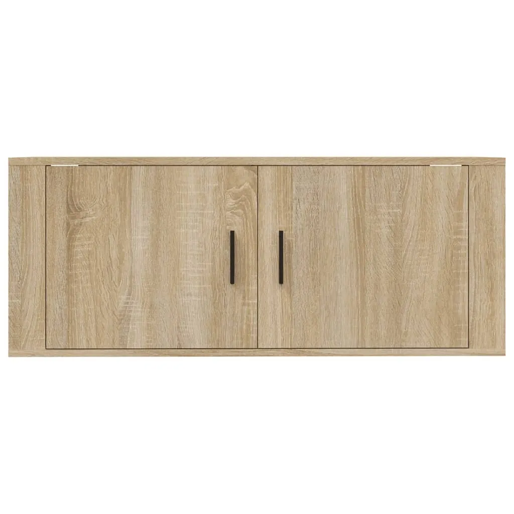 The Living Store Parete TV rovere Sonoma 100x34,5x40 cm - 6