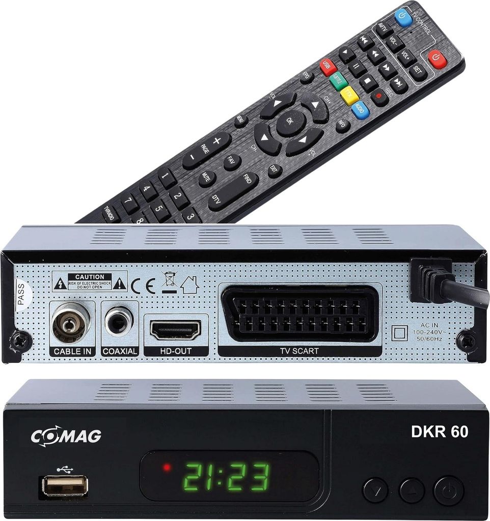 Comag Dkr 60 Hd Bedienungsanleitung Comag HD Kabel-Receiver DKR 60 Kabelreceiver | Kaufland.de