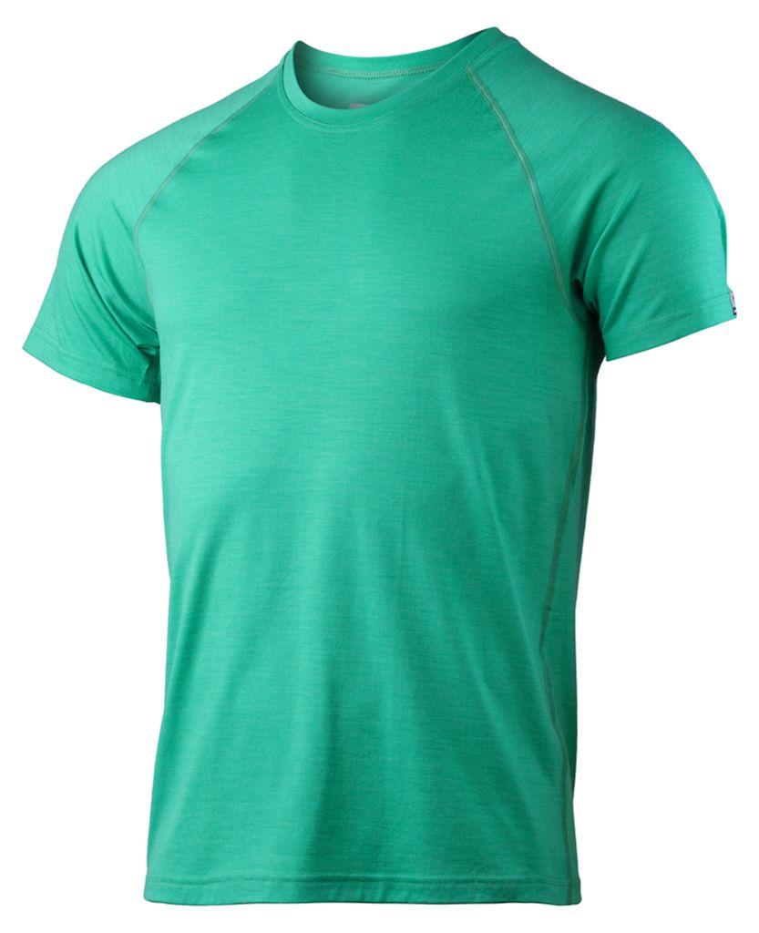QUIDO Herren Merinowoll-Kurzarm-T-Shirt