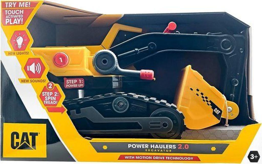 FUNRISE TOYS CAT Raupenbagger mit Licht und Sound 83356