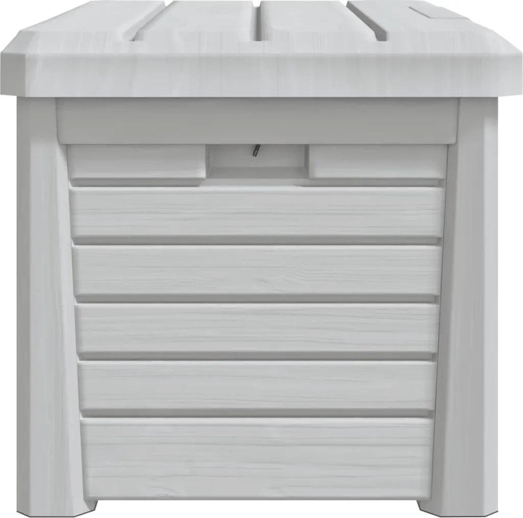 Cassapanca Esterno Grigio Antracite 73cm - Design in Polipropilene - 6