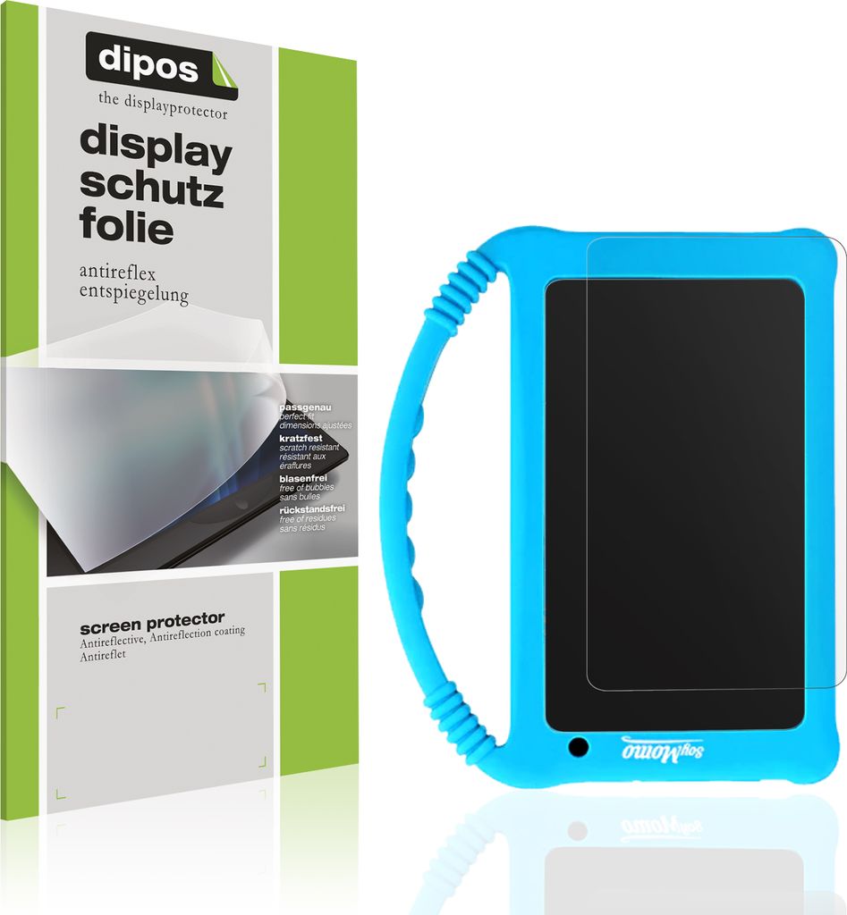 2x Schutzfolie für SoyMomo Tablet Lite 2.0 matt Displayschutzfolie Folie Display Schutz dipos