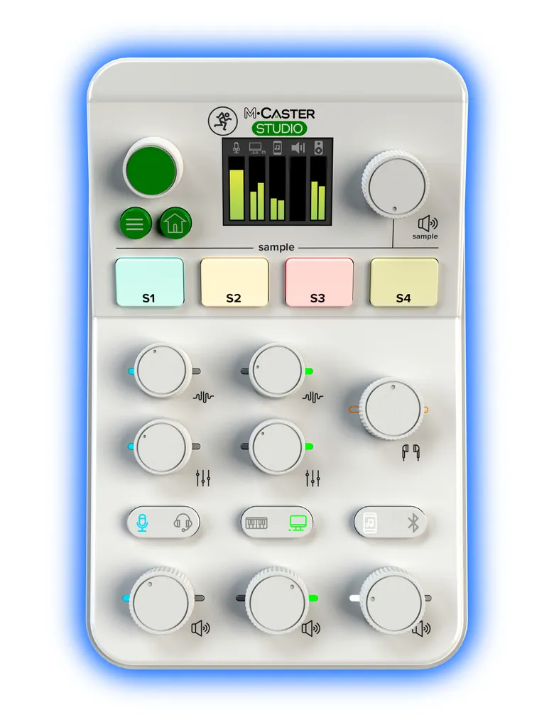 Studio de streaming Mackie M-Caster Studio élimine écho audio