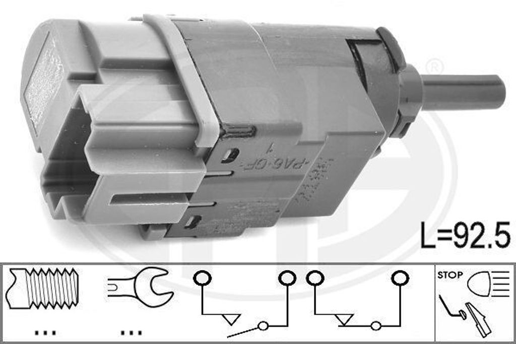 ERA Bremslichtschalter 330936 für RENAULT Clio IV Schrägheck (BH) mechanisch