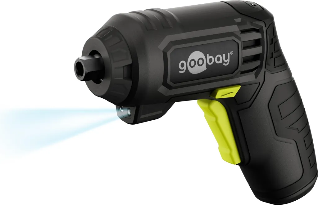 Goobay 77818: Mini Cacciavite Elettrico 31 pz con Punte in Acciaio