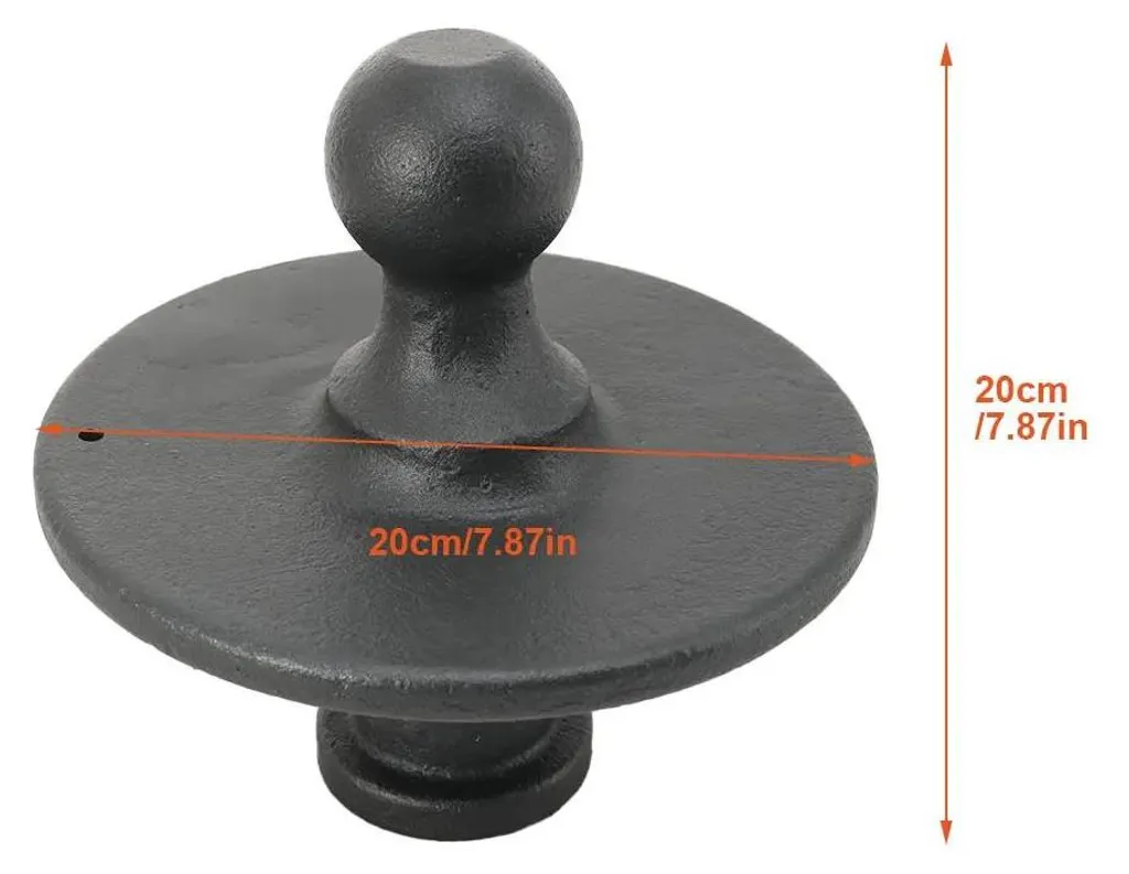 Adaptateur de remorque col de cygne 5,88 cm - Montage plaque robuste