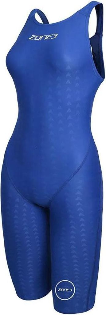 Zone3 Performance Speed Offener Rücken Wettkampfbadeanzug Blau 36 Frau Blau 36