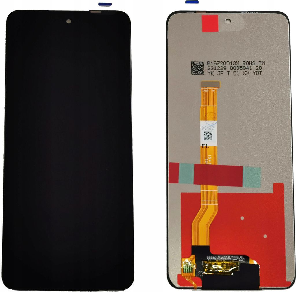 Lcd-Display-Bildschirmglas Realme C55 Rmx3710