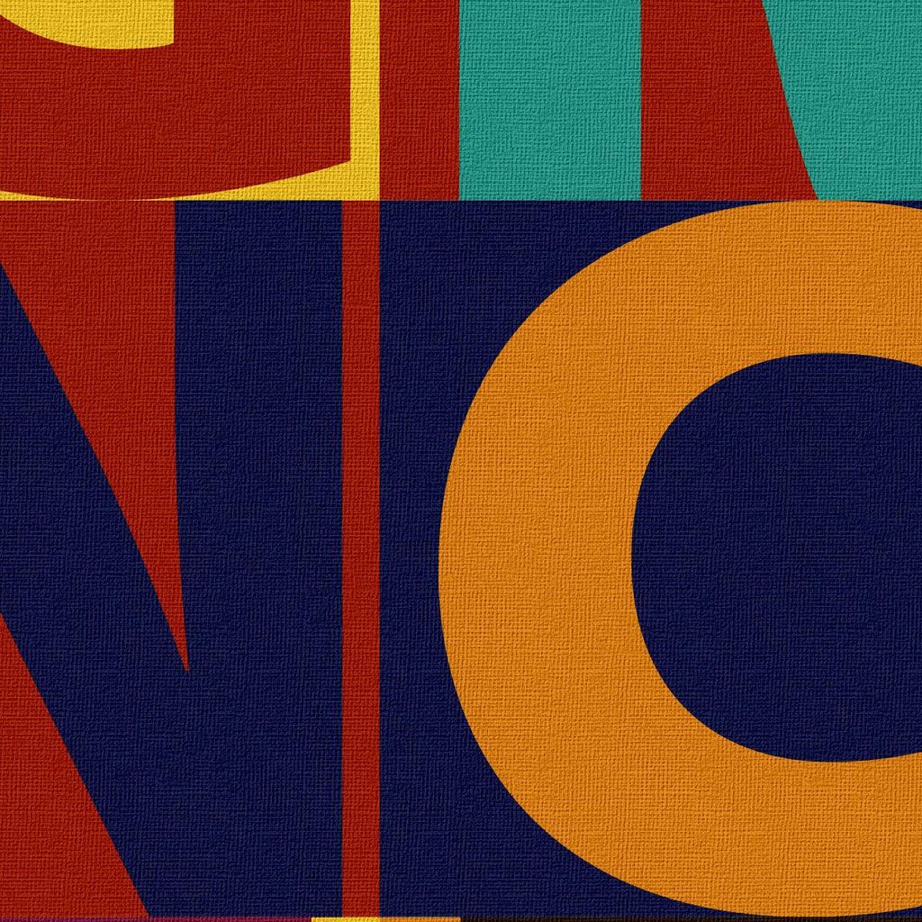 STI GRAN CAZ.. - Ironisches Poster - auf Canvas gedrucktes Bild, auf Holzrahmen montiert 100x140 cm