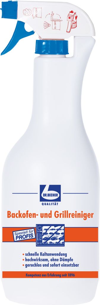 Dr. Becher Backofen und Grillreiniger 1L gegen Fett- & Produktbild 3