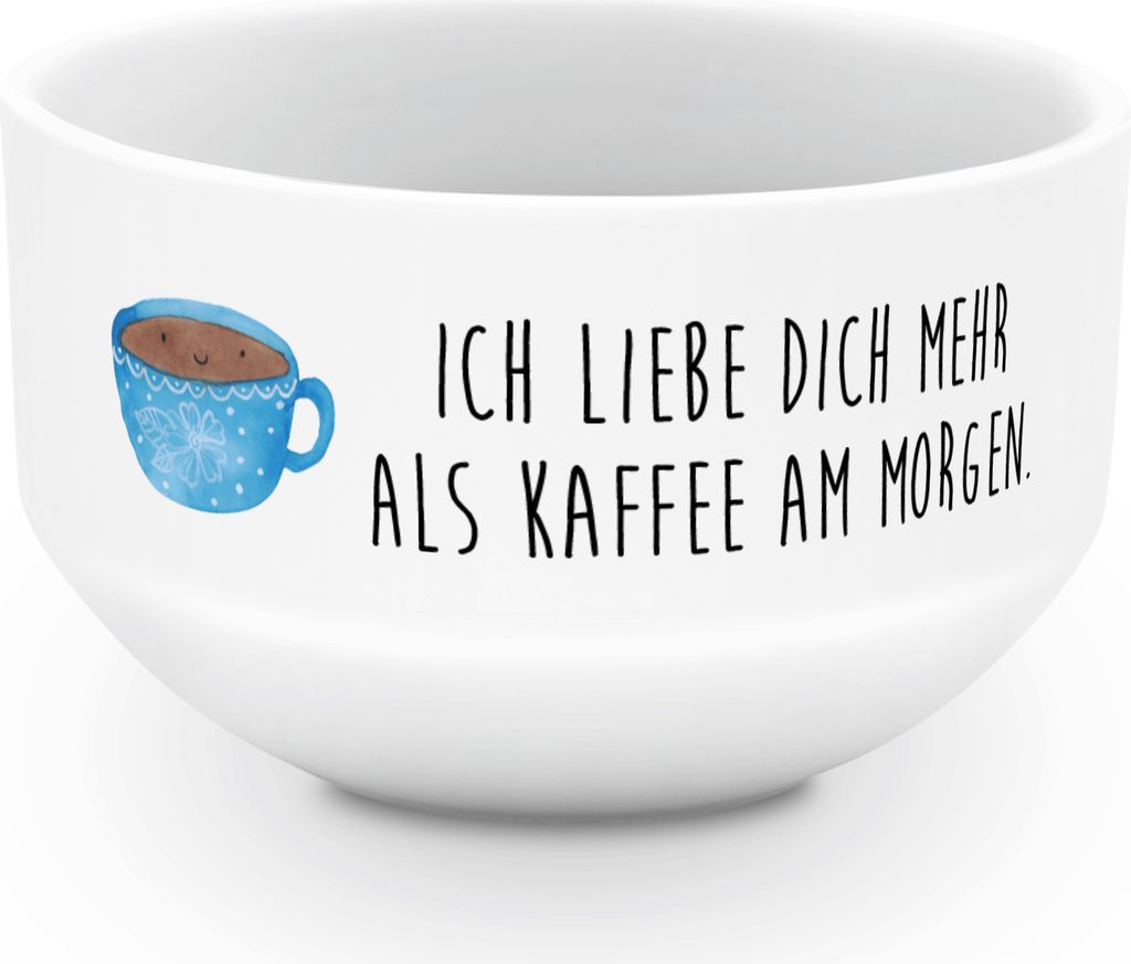 Mr. & Mrs. Panda schale Kaffee Tasse - Weiß - Geschenk, Schüssel, Müslischale, suppenschale, Snackschale, Liebe, Suppenschüssel, Geschmack, Gut...