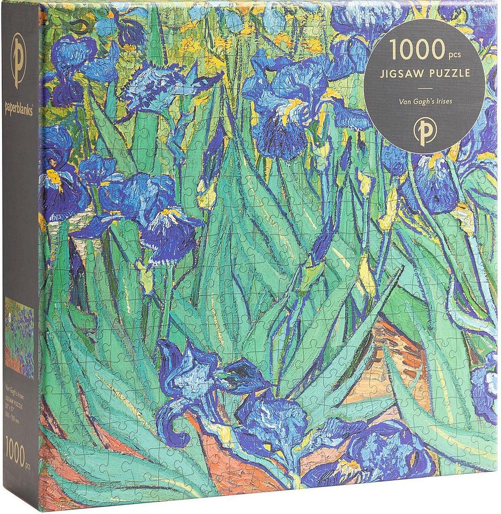 Van Gogh's Irises 1000 Piece Jigsaw Puzzle, the J. Paul Getty Museum Collection by Paperblanks (Van Gogh's Irises)