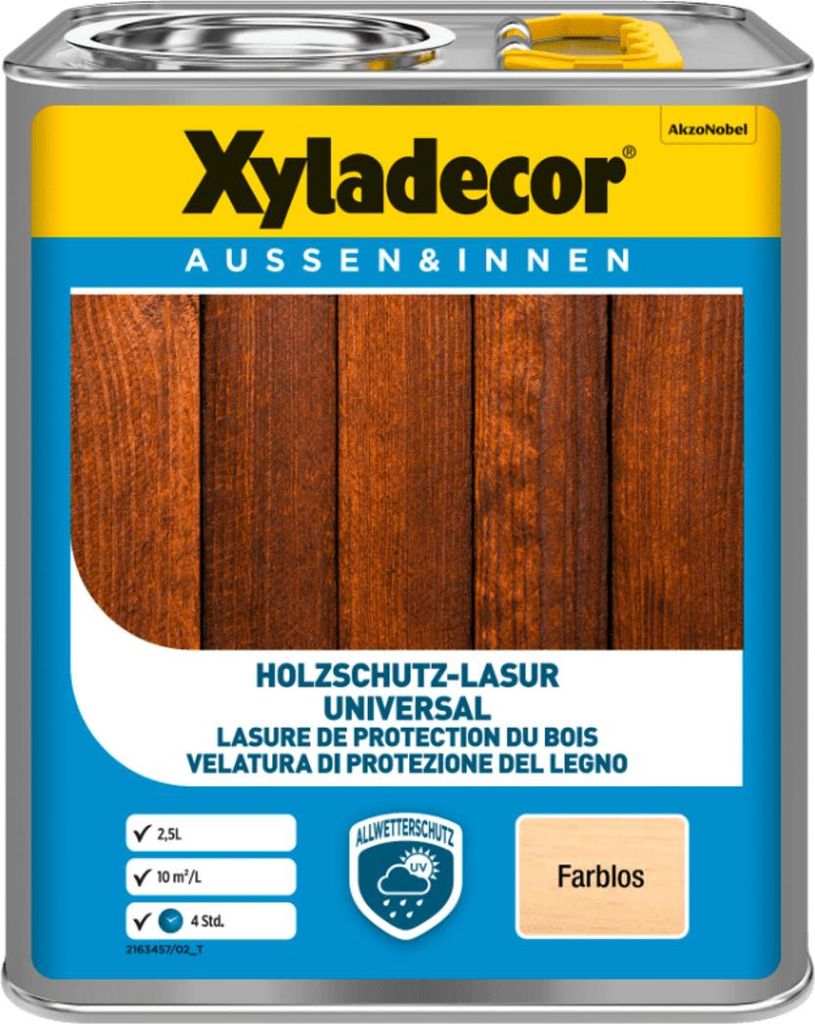 Xyladecor Universallasur 2,5L farblos Produktbild 