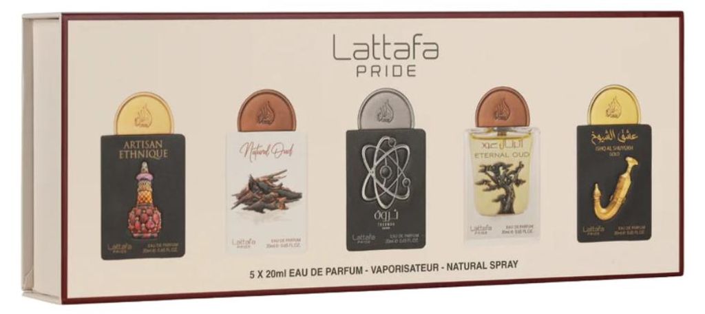 Lattafa Pride Box 2 – dárková sada, 5x20 ml Obrázek produktu 