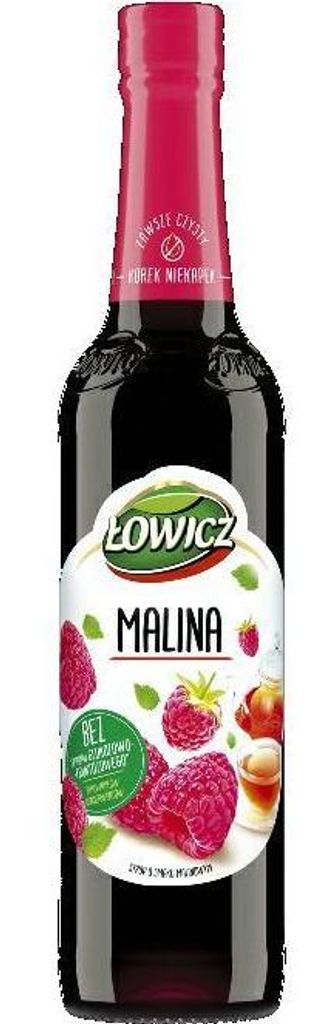 Syrop malinowy Łowicz 400 ml Obrázek produktu 
