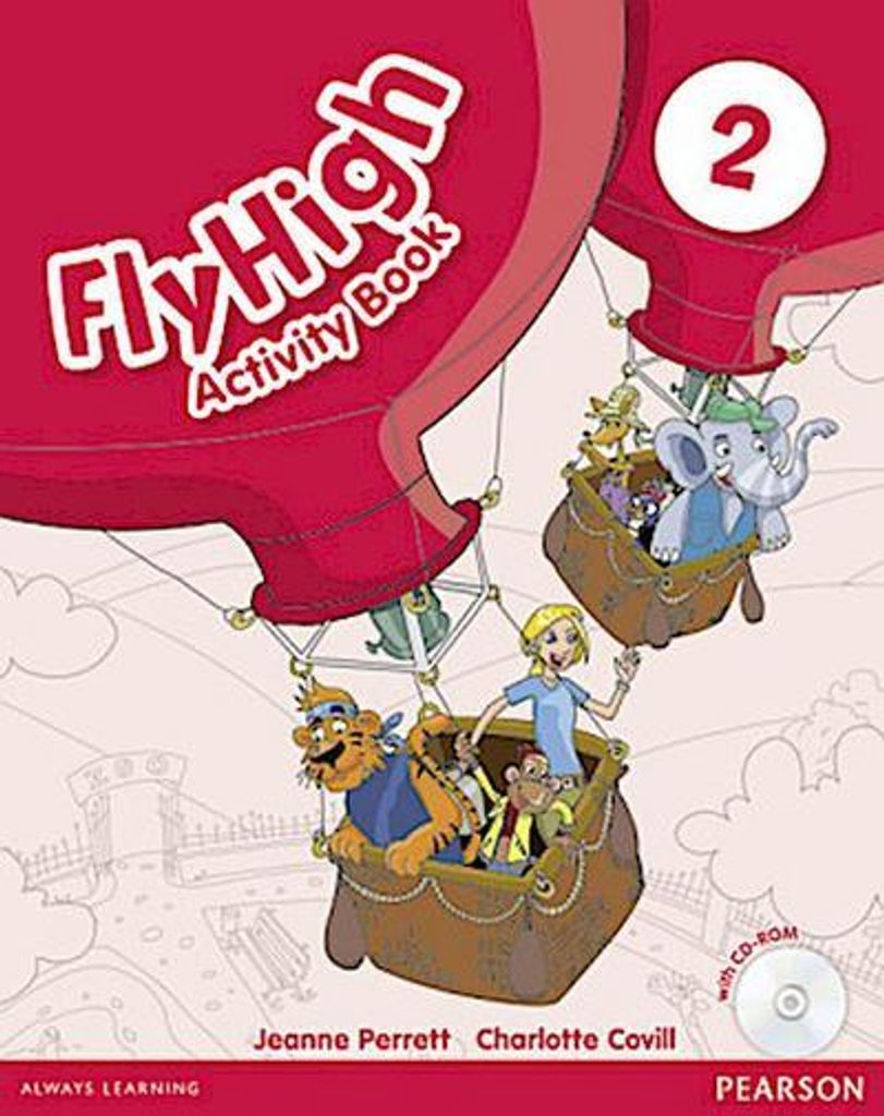 Fly High 2 Activity Book w/ CD-ROM Pack (Perrett Jeanne) Image du produit 