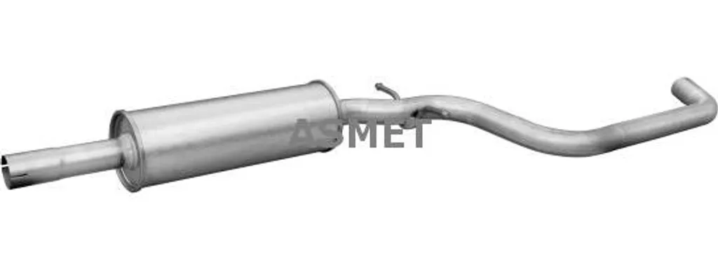 Stopper les fuites d'échappement : Silencieux avant 1K0253209B ASMET