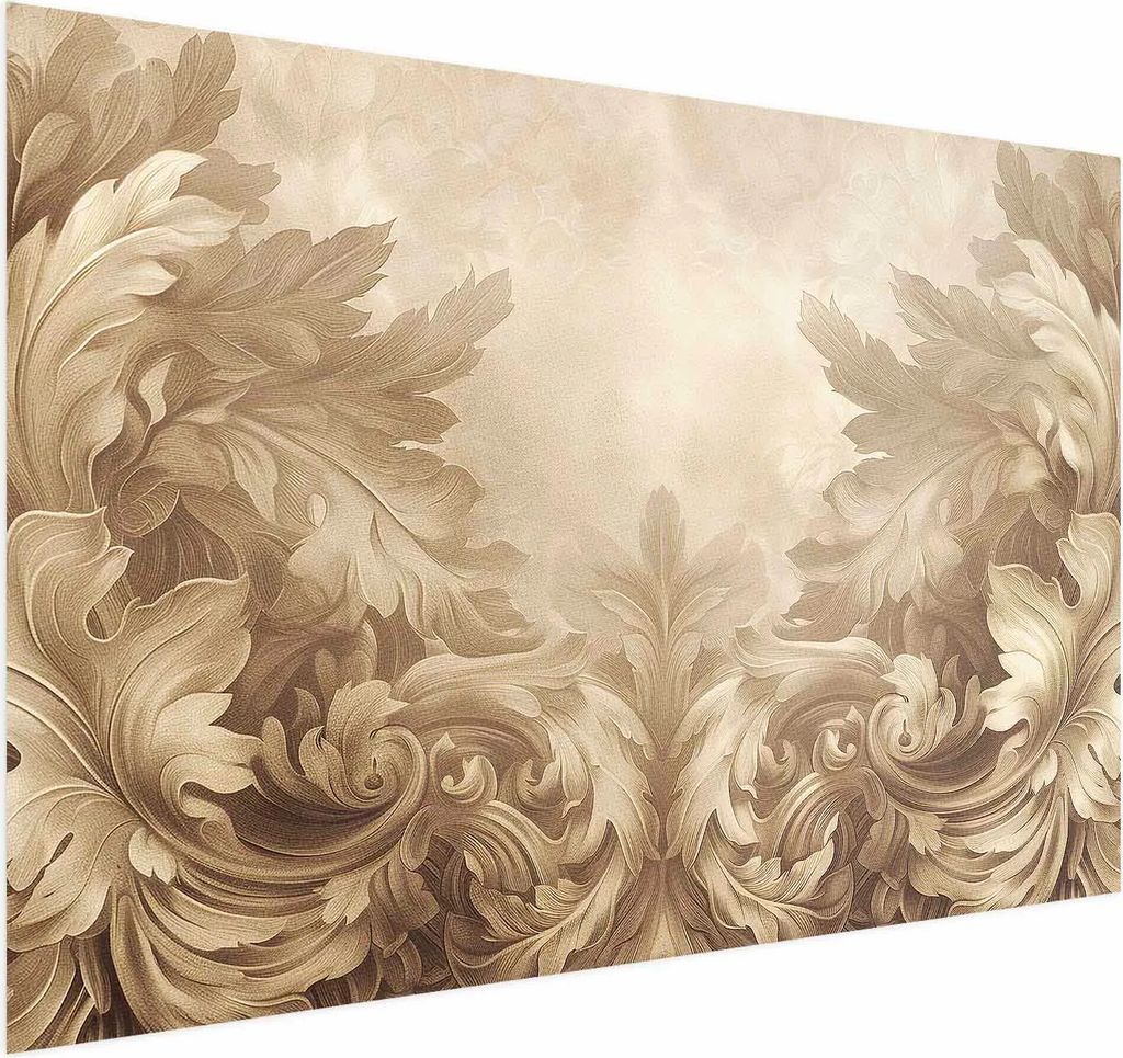 Posterpapier Poster - Carved Ornaments in Sepia Shades 42x29.7 cm Muster f-H-10018-ao-a