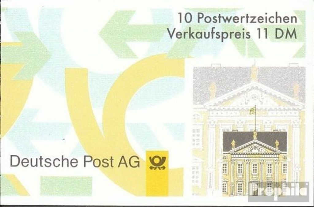 Briefmarken BRD (BR.Deutschland) 1997 Mi MH35 (kompl.Ausg.) postfrisch Sehenswürdigkeiten
