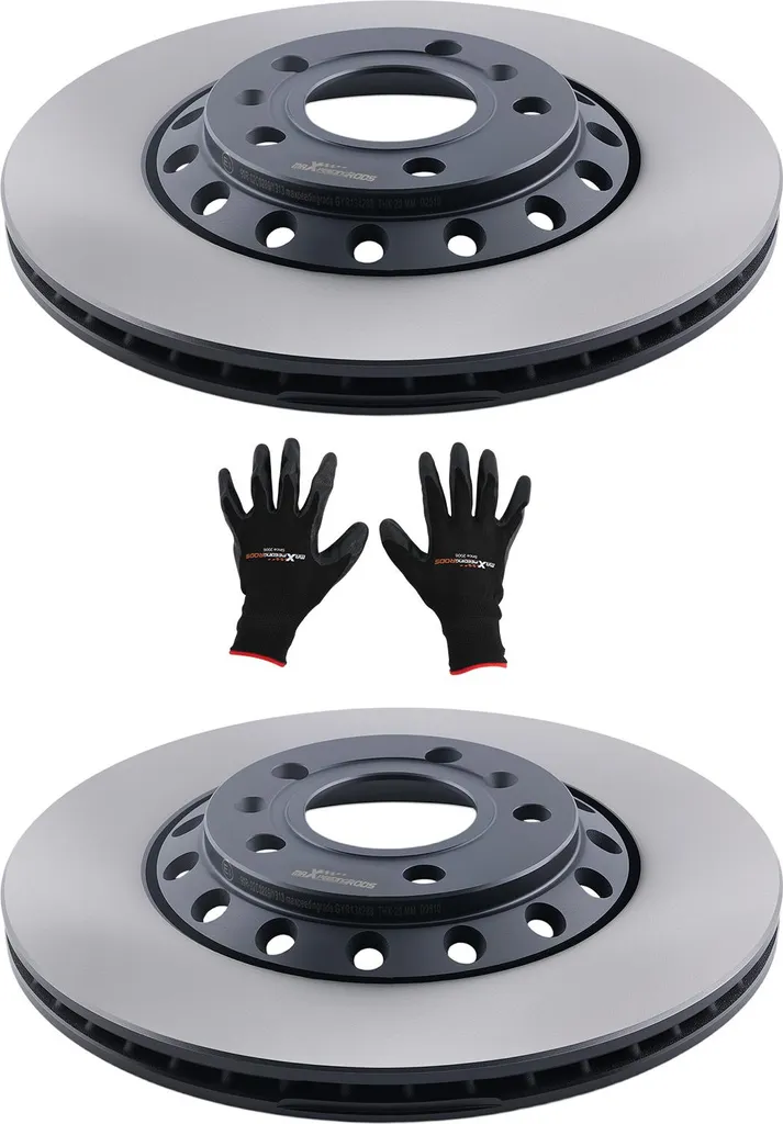 Paire de Disques Frein Arrière Audi A8 D3 3.2 FSI Quattro 310 mm