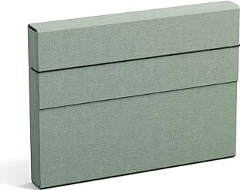 Bigso Olof A4 Cartella Portadocumenti Extra Capiente Verde Menta