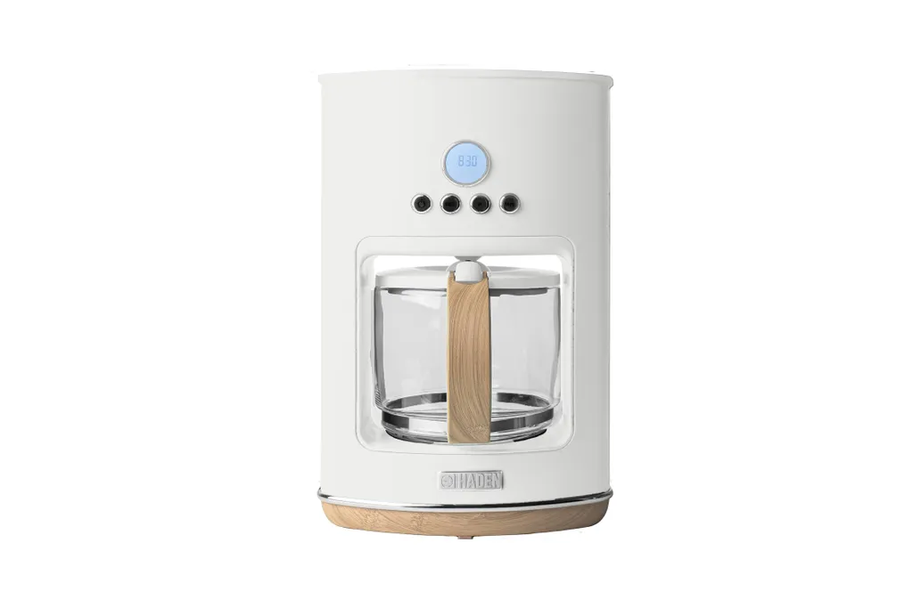 Haden Dorchester Macchina Caffè Bianco Opaco 1.5L - Stile Retro