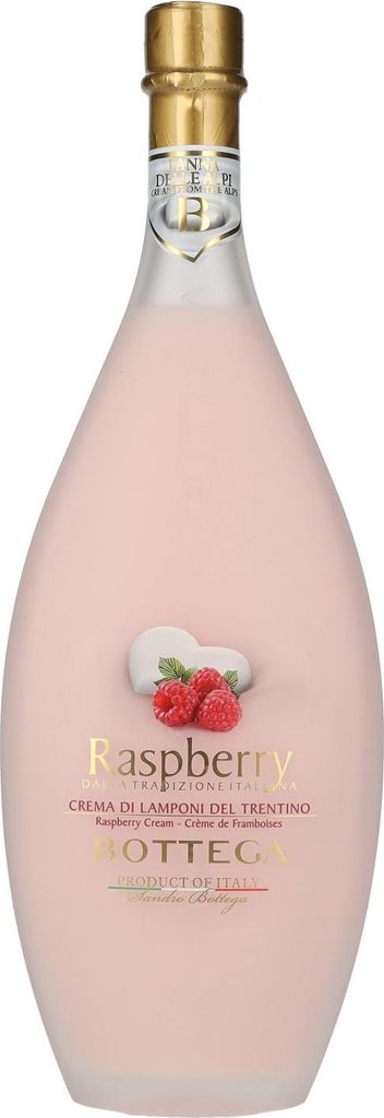 Bottega RASPBERRY Crema di Lamponie Panna 15% Vol. 0,5l Immagine del prodotto 