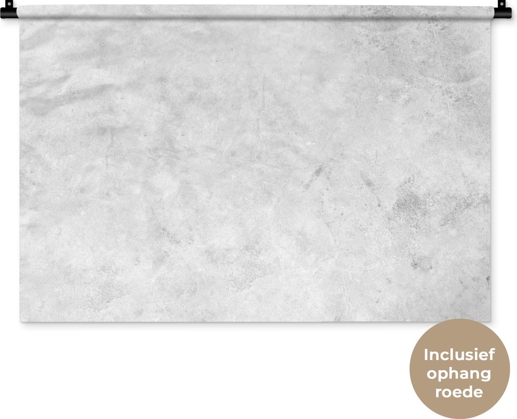 MuchoWow Wandteppich Wandbehang Marmor - Textur - Grau - Marmoroptik 90x60 cm Tapisserie Dekoration Wandtuch - Wandskulpturen - Bildteppich