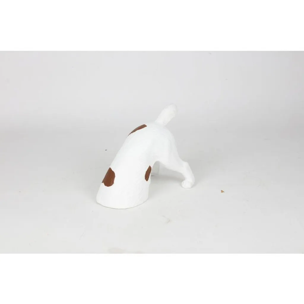 Décoration Jardin Chien Creusant : Lot de 6 Statuettes Résistantes